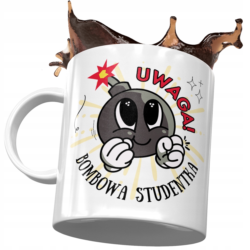 Dla Studentki Kubek Na Urodziny Na Prezent Z Nadrukiem Ze Zdjęciem