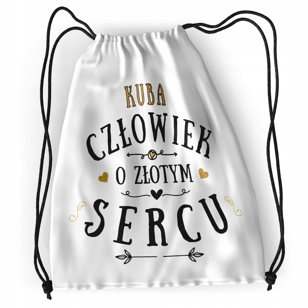 Plecak Dla Kuby Sportowy Szkolny Worek Torba Z Nadrukiem Ze Zdjęciem