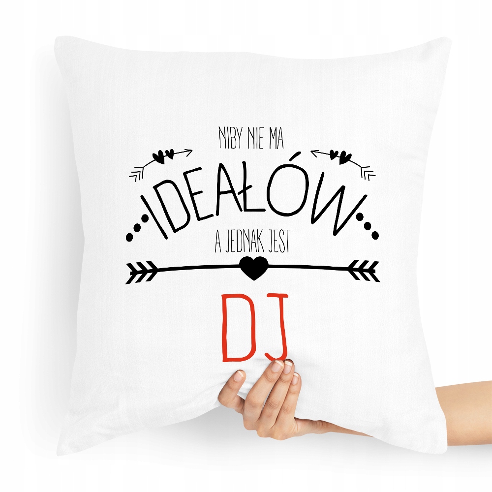 Dla Dja Muzyka Prezent Poduszka Niby Nie Ma Z Nadrukiem Ze Zdjęciem