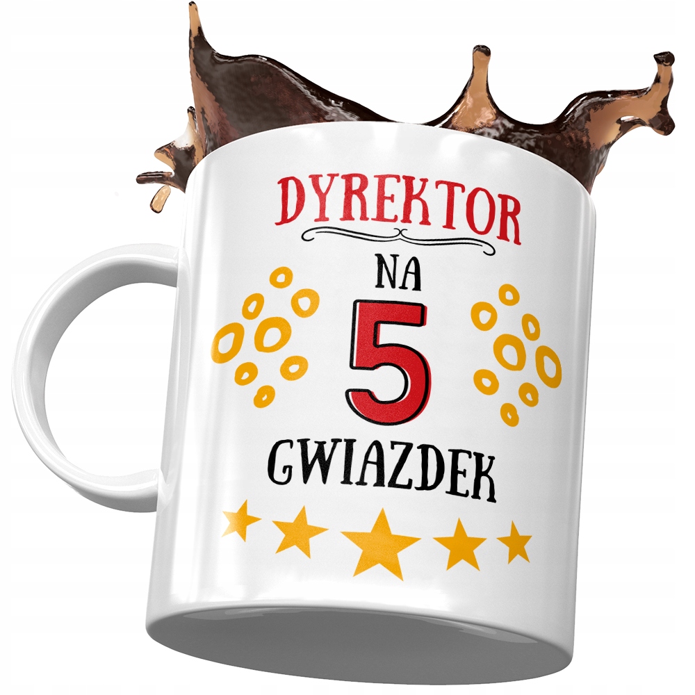 Dla Dyrektora Kubek Na Urodziny Na Prezent Z Nadrukiem Ze Zdjęciem