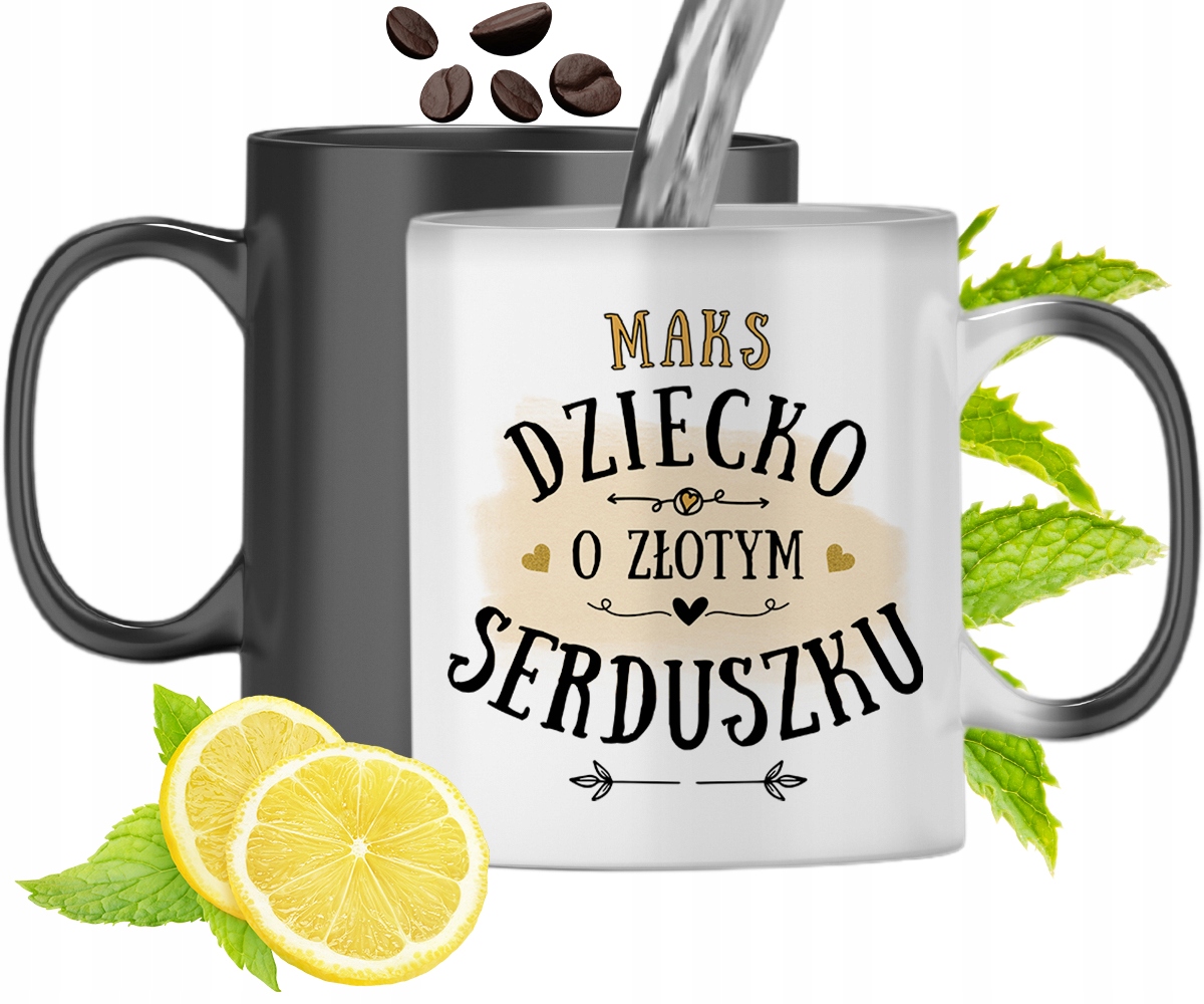 Dla Maksa Kubek Magiczny Córki Dziecka Prezent Z Nadrukiem Ze Zdjęciem