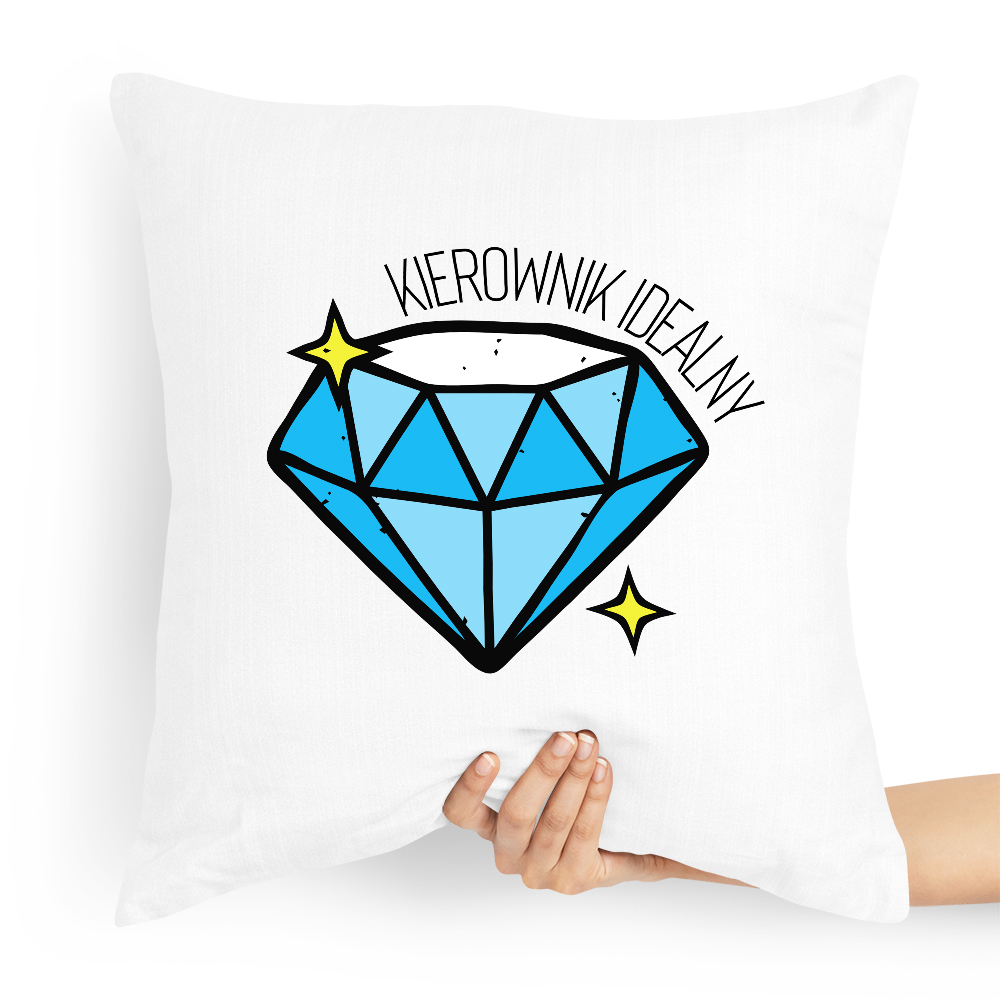 Poduszka Prezent Dla Kierownika Kierownik Idealny Z Nadrukiem Ze Zdjęciem