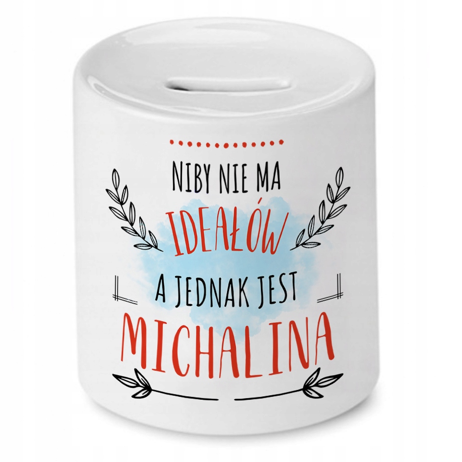 Skarbonka Dla Michaliny Na Urodziny Prezent Z Nadrukiem Ze Zdjęciem