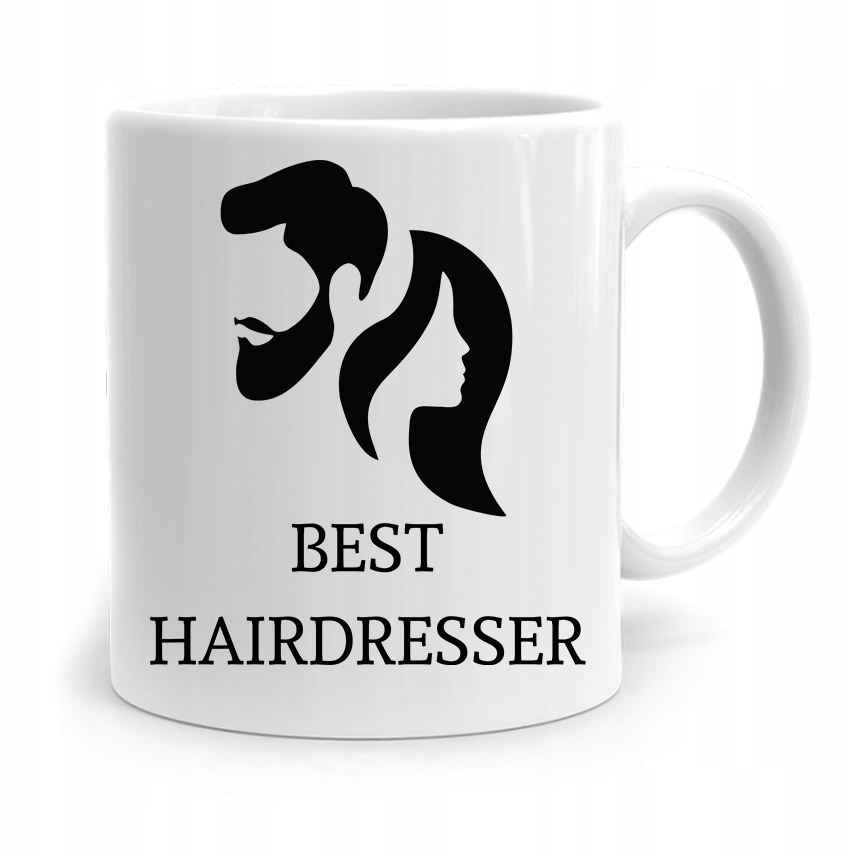 Kubek Prezent Dla Fryzjera Barbera Best Hairdreser Z Nadrukiem Ze Zdjęciem