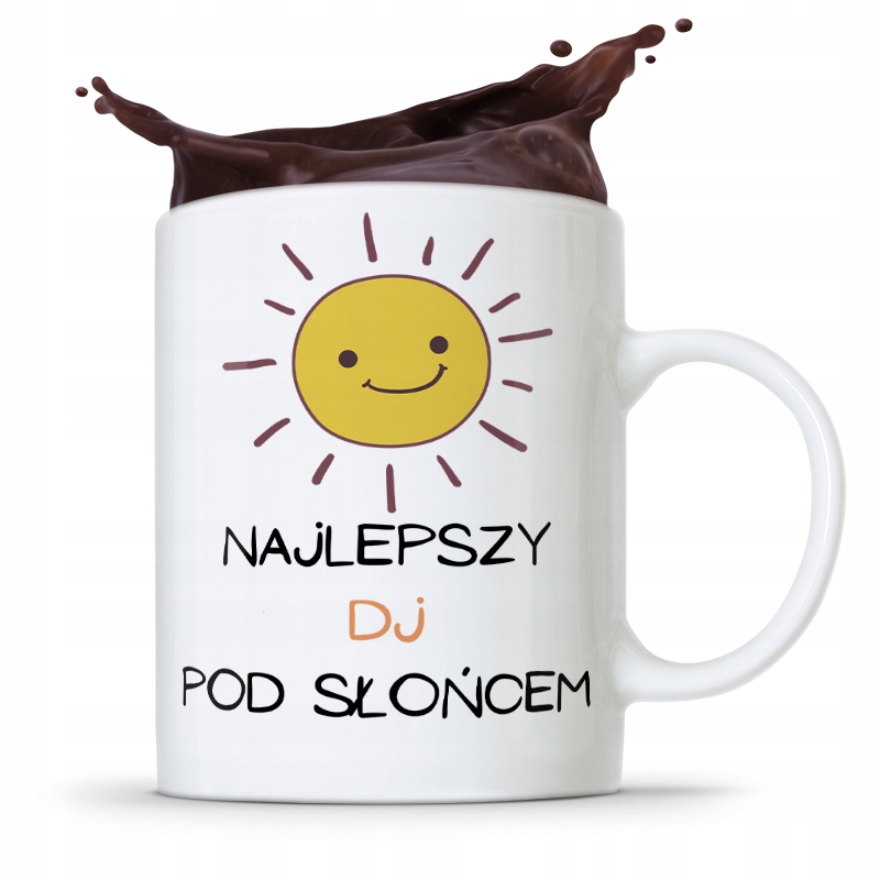 Dla Dja Muzyka Kubek Najlepszy Dj Pod Słońcem Z Nadrukiem Ze Zdjęciem