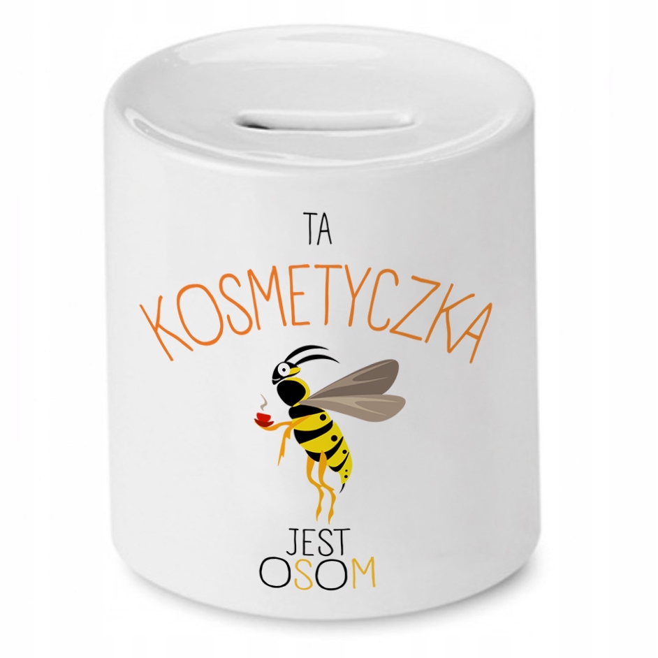 Skarbonka Dla Kosmetyczki Ta Kosmetyczka Jest Osom Z Nadrukiem Ze Zdjęciem