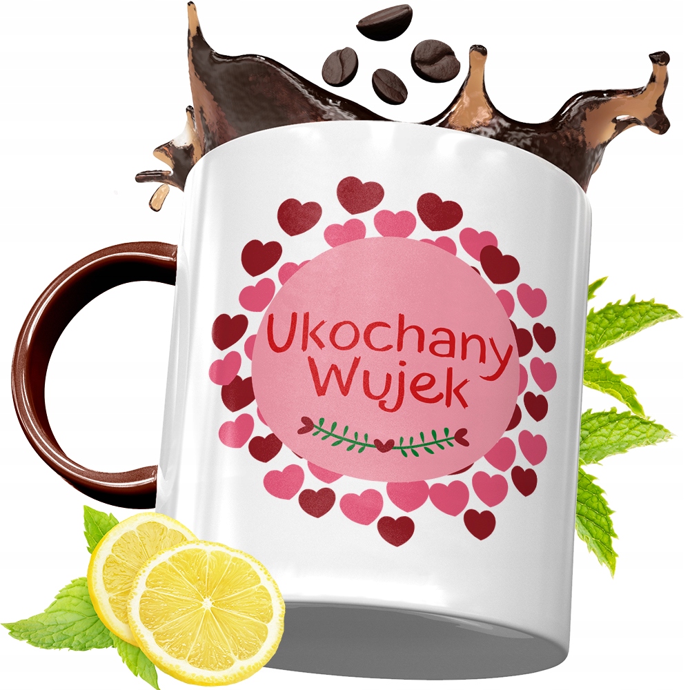 Kubek Bordowy Dla Wujka Na Urodziny Prezent Z Nadrukiem Ze Zdjęciem