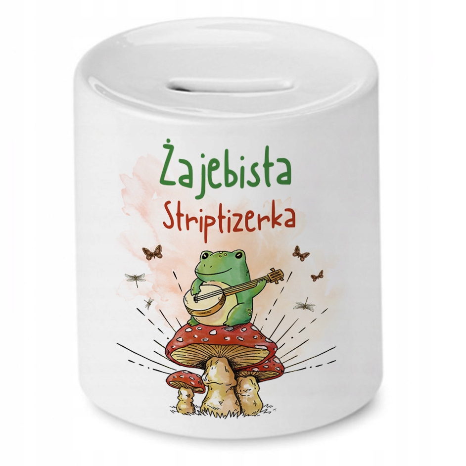 Skarbonka Dla Striptizerki Na Urodziny Na Prezent Z Nadrukiem Ze Zdjęciem