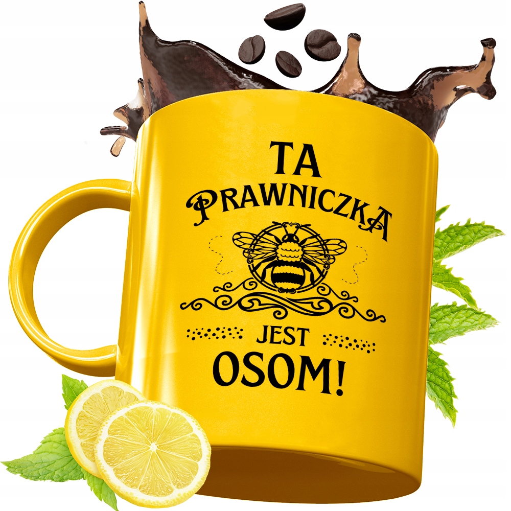 Złoty Kubek Premium Dla Prawniczki Prezent Z Nadrukiem Ze Zdjęciem