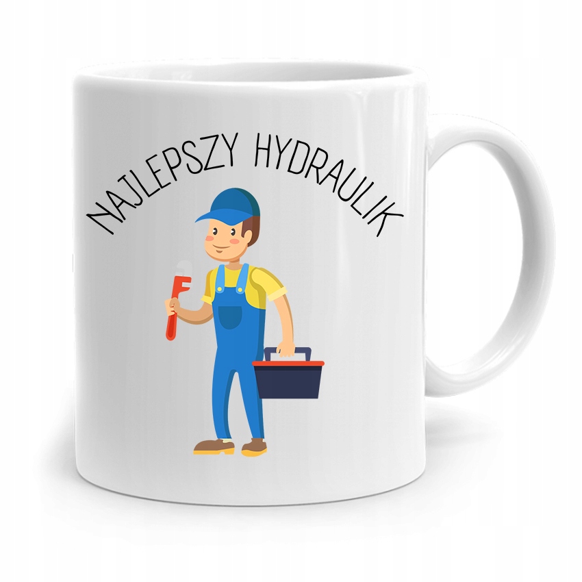 Kubek Prezent Dla Hydraulika Najlepszy Hydraulik Z Nadrukiem Ze Zdjęciem