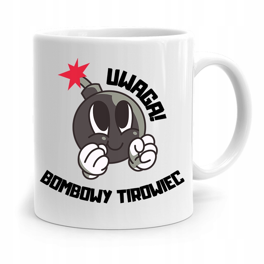 Dla Tirowca Kierowcy Kubek Bombowy Tirowiec Z Nadrukiem Ze Zdjęciem