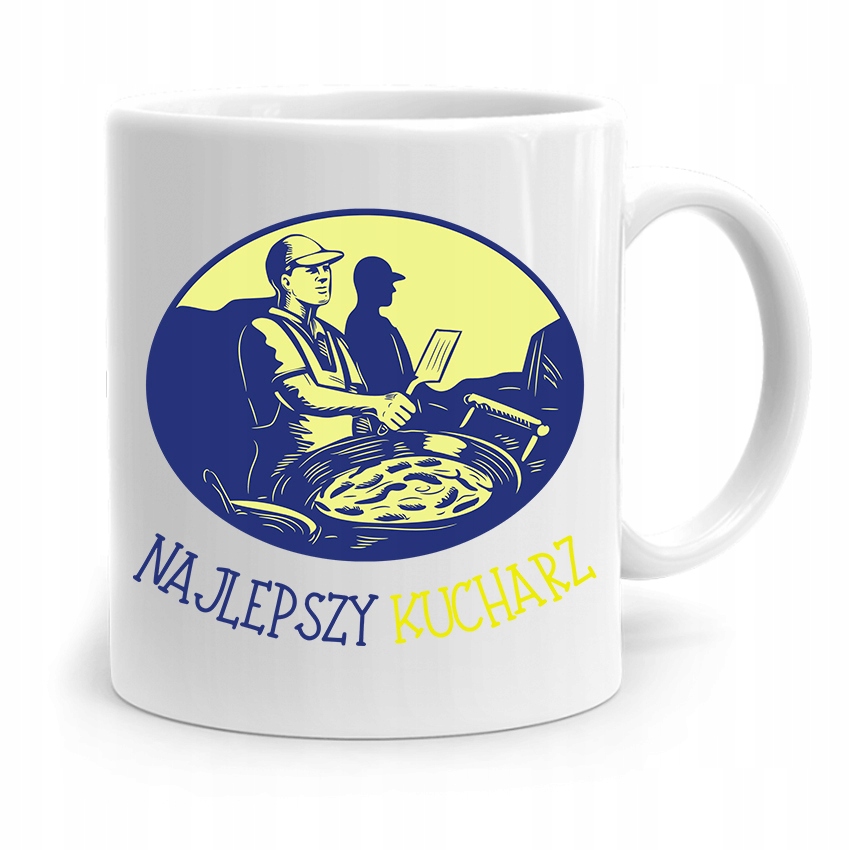 Kubek Prezent Dla Najlepszego Kucharza Kucharki Z Nadrukiem Ze Zdjęciem