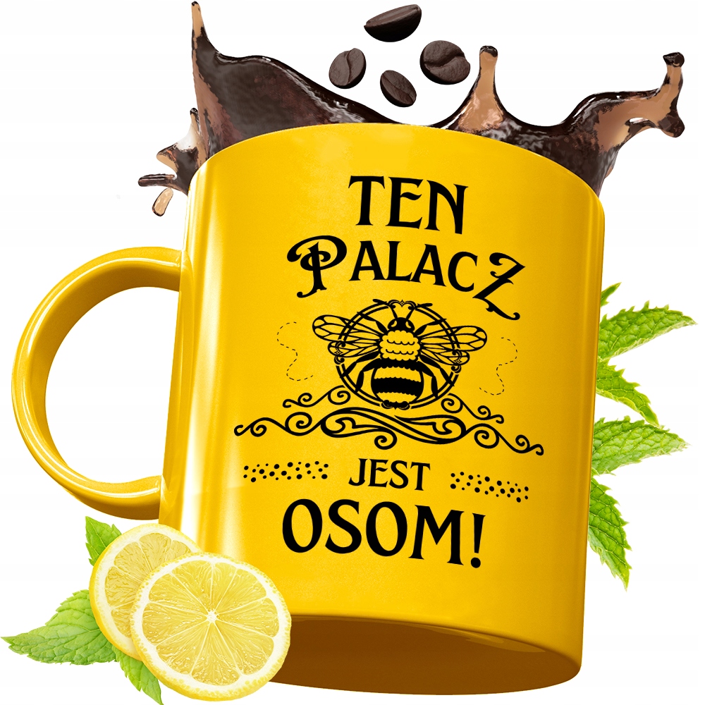 Złoty Kubek Premium Dla Palacza Prezent Z Nadrukiem Ze Zdjęciem