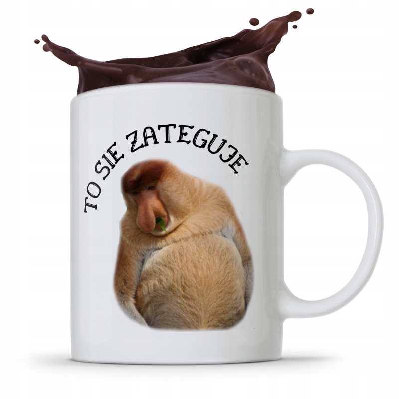 Kubek Śmieszny Janusz Nosacz To Się Zateguje Z Nadrukiem Ze Zdjęciem