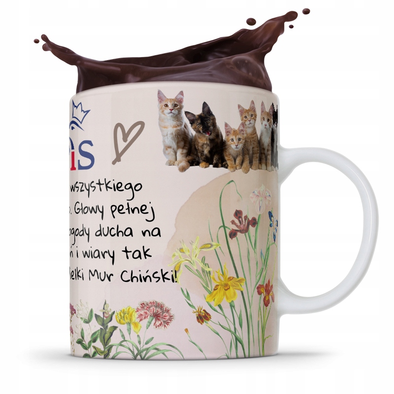 Kubek Full Print Prezesa Jarosław Kaczyński Pis Z Nadrukiem Ze Zdjęciem