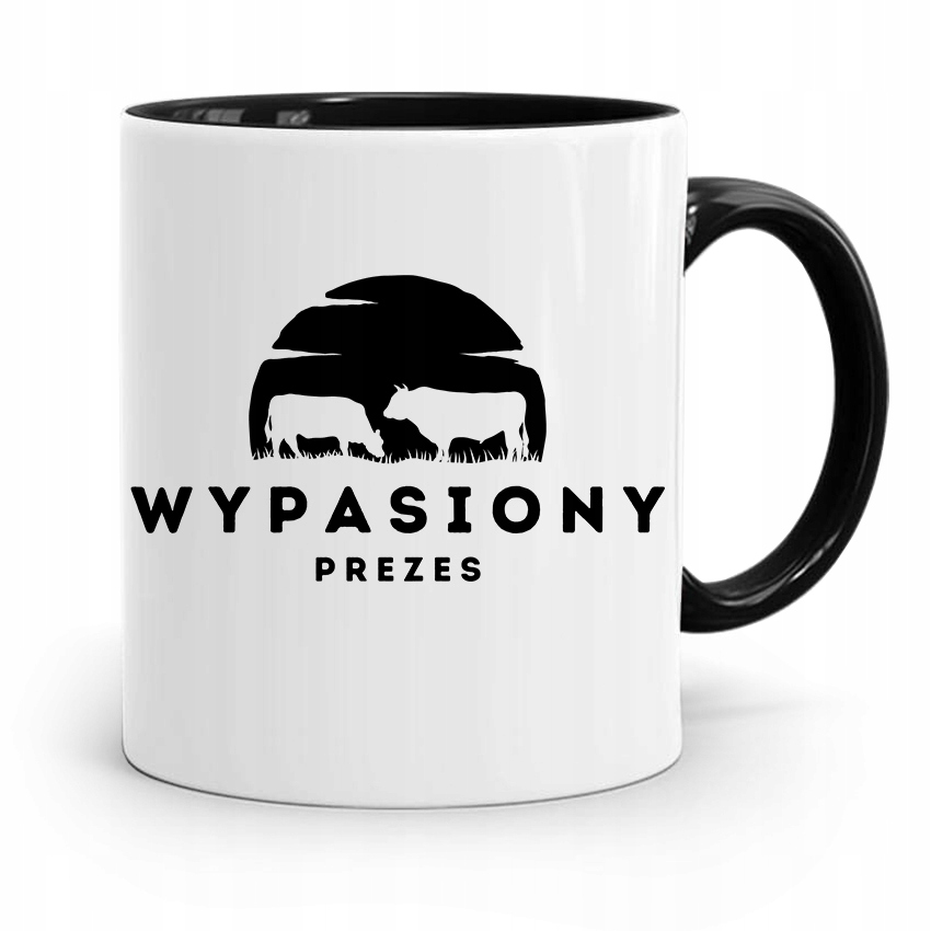 Dla Prezesa Viceprezesa Kubek Czarny Na Prezent Z Nadrukiem Ze Zdjęciem