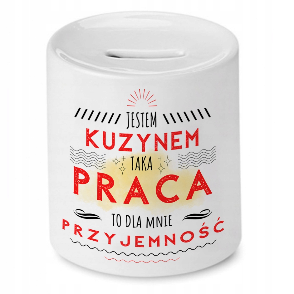 Skarbonka Dla Kuzyna Na Urodziny Prezent Z Nadrukiem Ze Zdjęciem