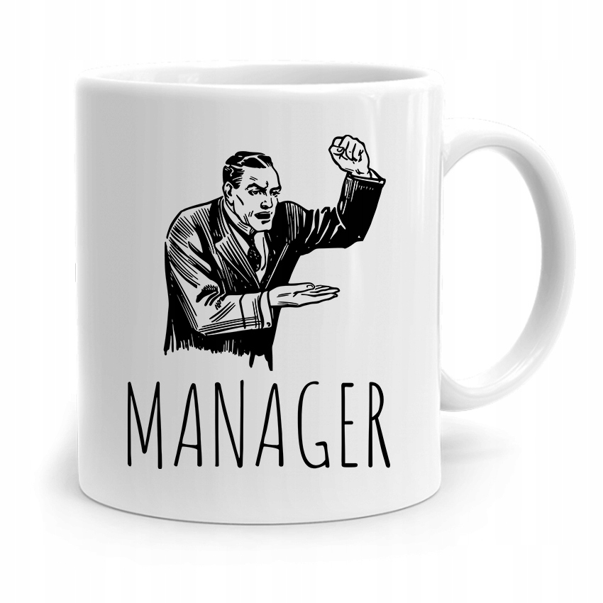 Kubek Prezent Dla Kierownika Manager Z Nadrukiem Ze Zdjęciem