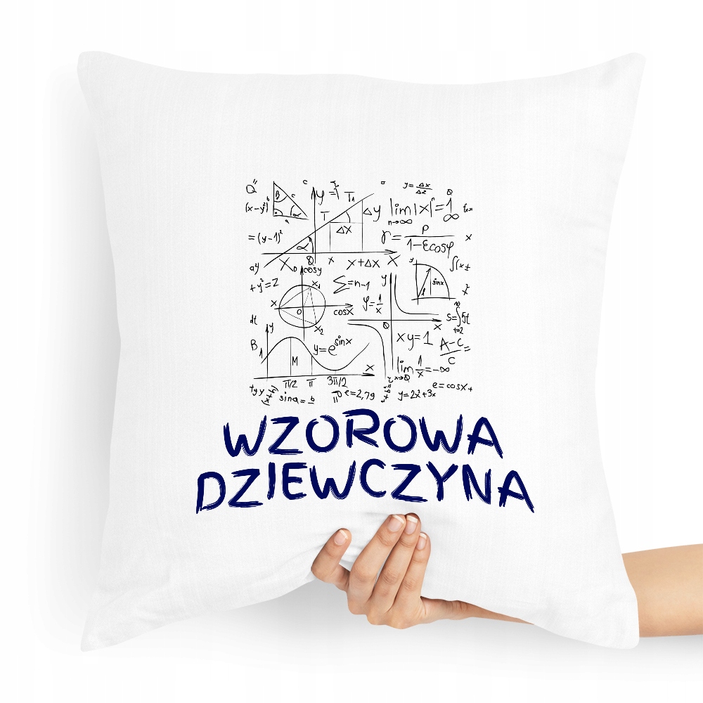 Poduszka Dla Dziewczyny Wzorowa Dziewczyna Z Nadrukiem Ze Zdjęciem