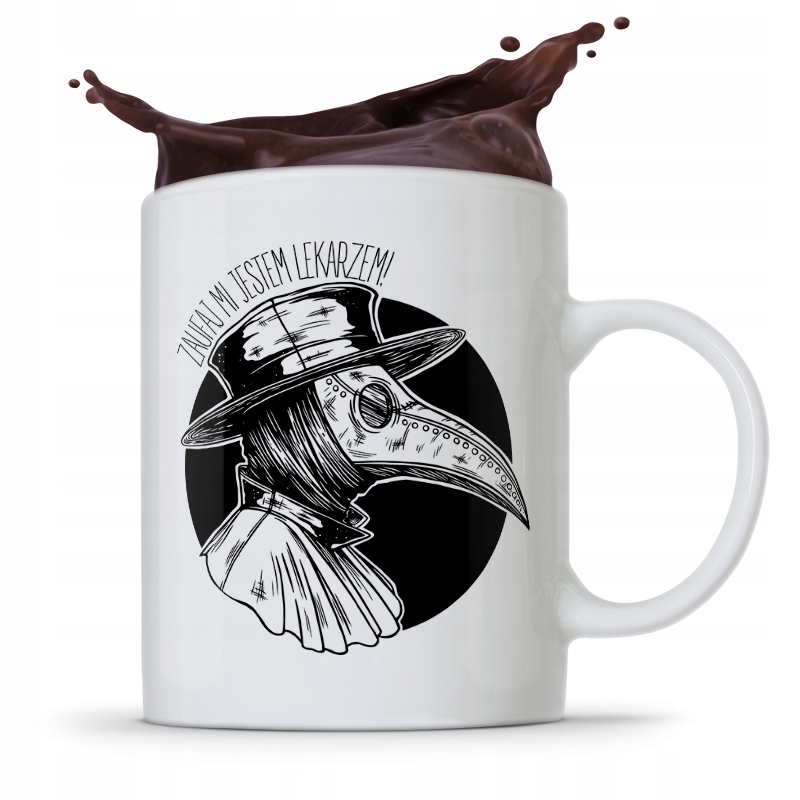 Kubek Dla Doktora Zaufaj Mi Jestem Lekarzem Z Nadrukiem Ze Zdjęciem