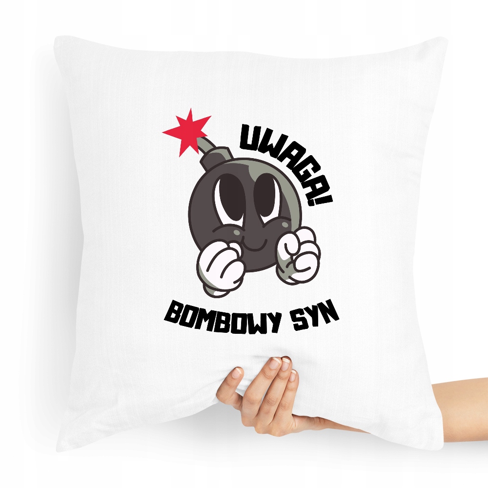Poduszka Prezent Dla Syna Syneczek Bombowy Syn Z Nadrukiem Ze Zdjęciem