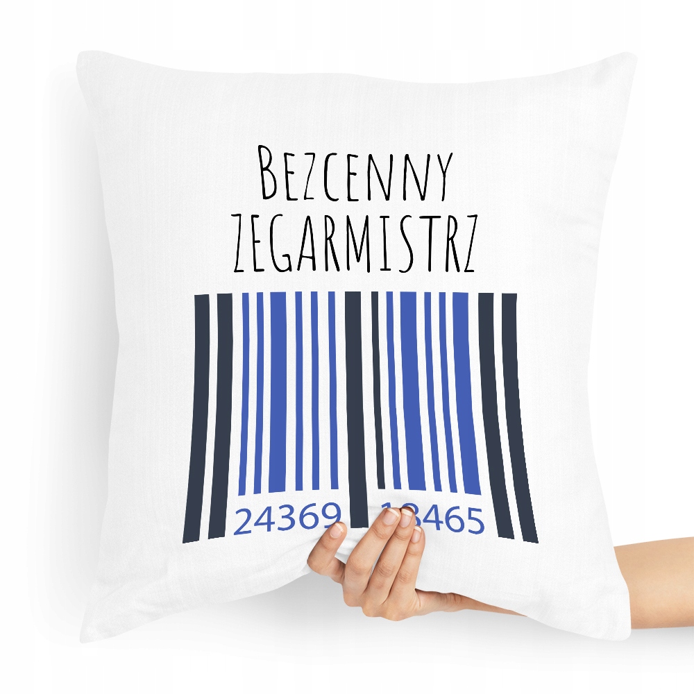 Poduszka Dla Zegarmistrza Bezcenny Zegarmistrz Z Nadrukiem Ze Zdjęciem