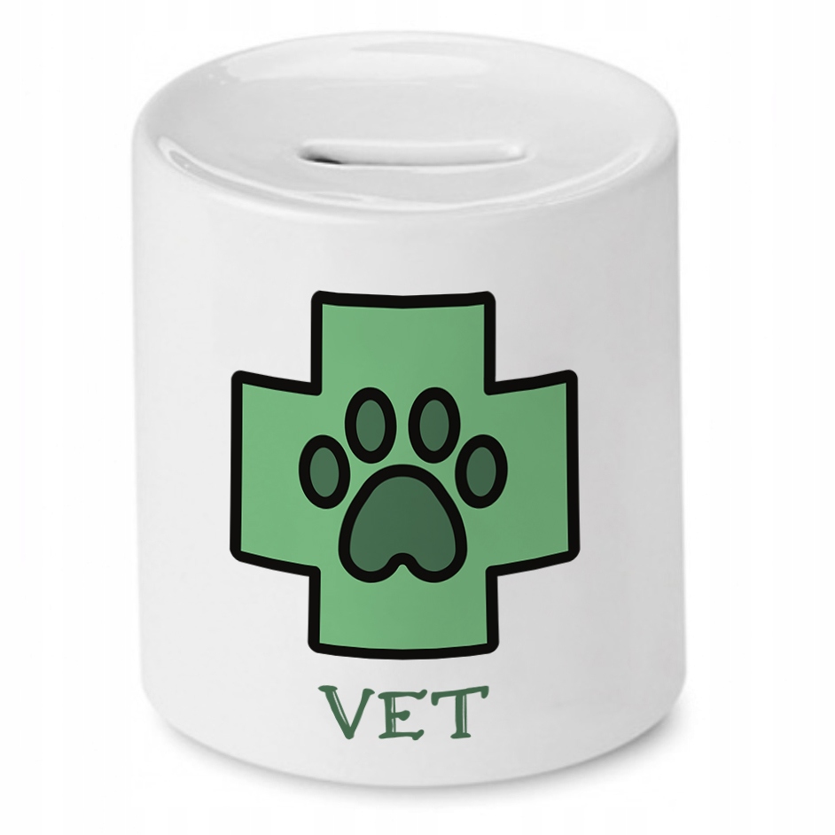 Skarbonka Dla Weterynarza Vet Prezent Z Nadrukiem Ze Zdjęciem