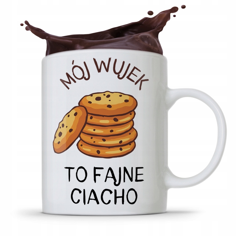 Kubek Prezent Dla Wujka Mój Wujek To Fajne Ciacho Z Nadrukiem Ze Zdjęciem