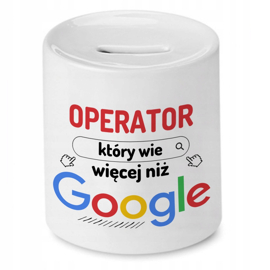 Skarbonka Dla Operatora Na Urodziny Na Prezent Z Nadrukiem Ze Zdjęciem