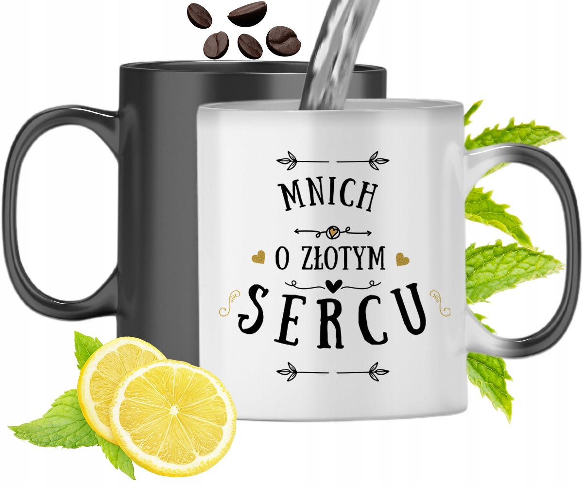 Dla Mnicha Kubek Magiczny Na Urodziny Prezent Z Nadrukiem Ze Zdjęciem