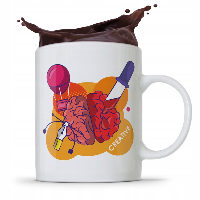 Kubek Prezent Urodzinowy Dla Grafika Creative Z Nadrukiem Ze Zdjęciem