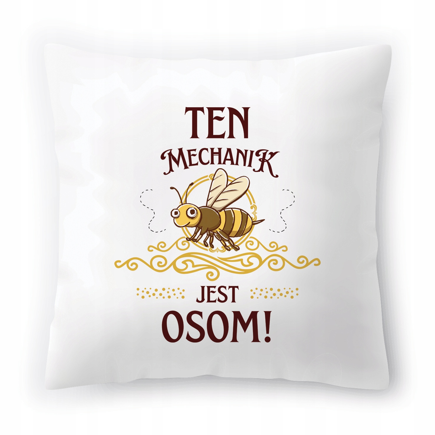Poduszka Dla Mechanika Na Urodziny Na Prezent Z Nadrukiem Ze Zdjęciem