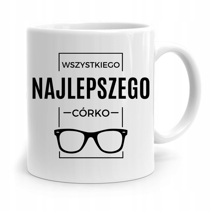 Kubek Prezent Dla Córki Wszystkiego Najlepszego Z Nadrukiem Ze Zdjęciem