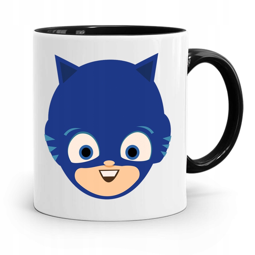 Kubek Czarny Dzień Dziecka Dla Córki Syna Sonic Z Nadrukiem Ze Zdjęciem