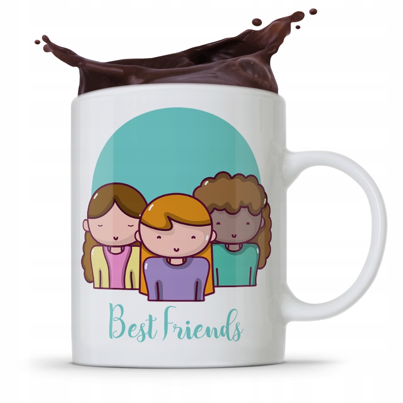 Kubek Prezent Dla Przyjaciela Best Friends Ever Z Nadrukiem Ze Zdjęciem