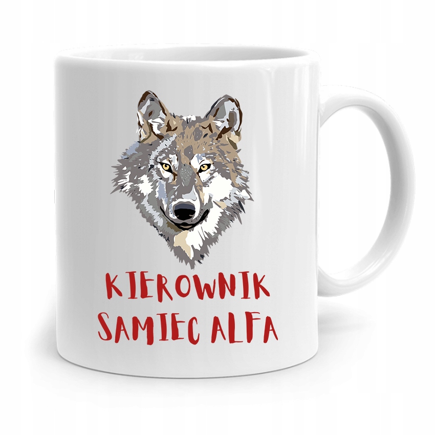 Kubek Prezent Dla Kierownika Kierownik Samiec Alfa Z Nadrukiem Ze Zdjęciem