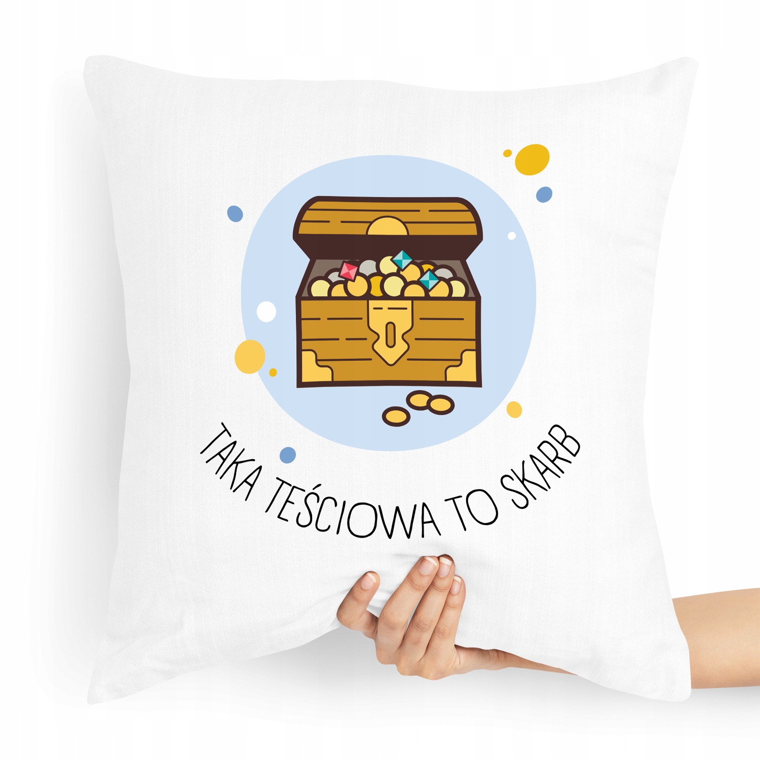 Poduszka Dla Teściowej Taka Teściowa To Skarb Z Nadrukiem Ze Zdjęciem