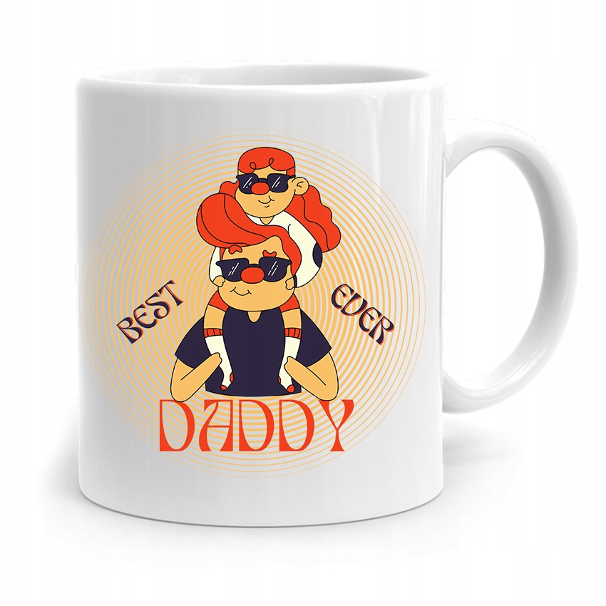 Kubek Na Dzień Ojca Dla Taty Best Daddy Ever Z Nadrukiem Ze Zdjęciem
