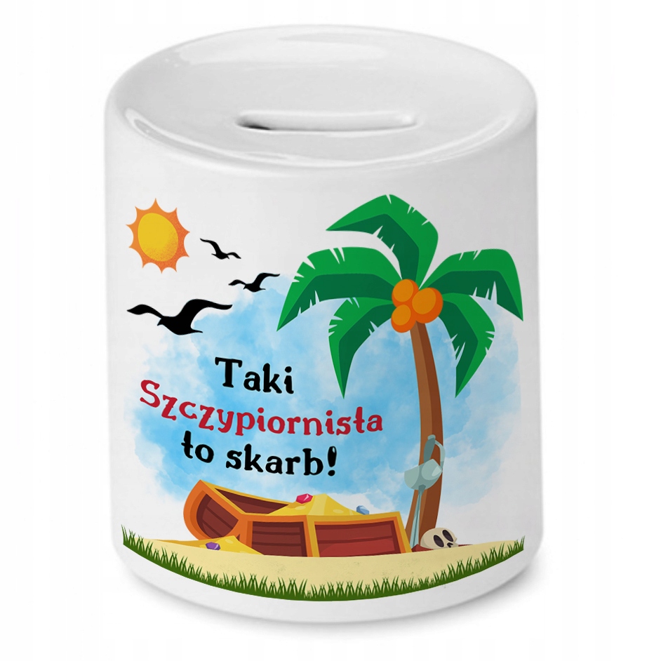 Dla Szczypiornisty Skarbonka Na Urodziny Prezent Z Nadrukiem Ze Zdjęciem