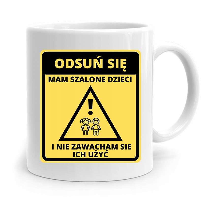 Kubek Prezent Dla Mamy Mam Szalone Dzieci Z Nadrukiem Ze Zdjęciem