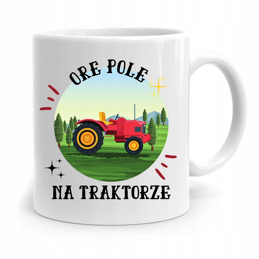 Dla Rolnika Farmera Ore Pole Na Traktorze Prezent