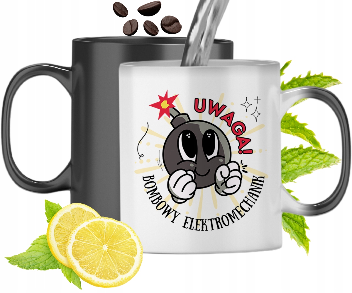 Dla Elektromechanika Kubek Magiczny Na Prezent Z Nadrukiem Ze Zdjęciem