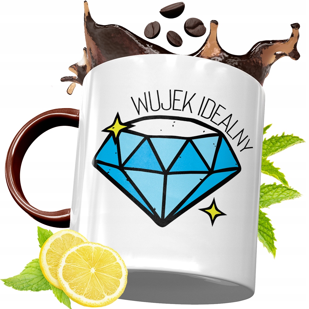 Kubek Bordowy Dla Wujka Na Urodziny Prezent Z Nadrukiem Ze Zdjęciem