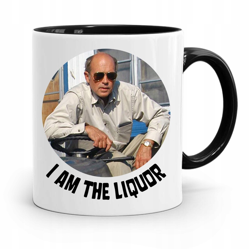 Kubek Czarny Śmieszny Zabawny A Im The Liqudr Z Nadrukiem Ze Zdjęciem