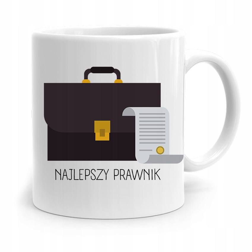 Kubek Dla Prawnika Mecenasa Najlepszy Prawnik Z Nadrukiem Ze Zdjęciem