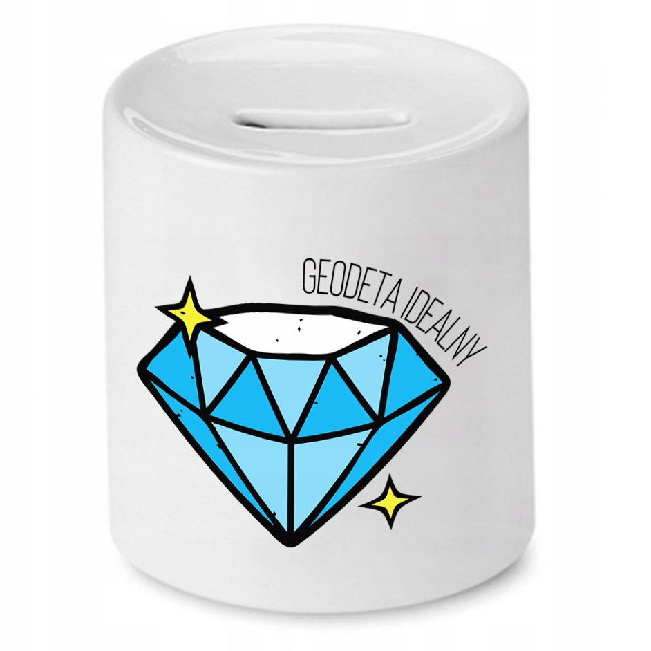 Skarbonka Dla Geodety Idealny Prezent Z Nadrukiem Ze Zdjęciem