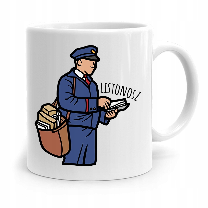 Kubek Prezent Dla Listonosza Listonosz Z Nadrukiem Ze Zdjęciem