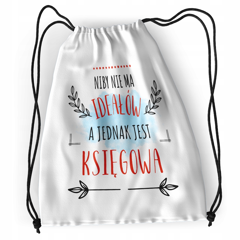 Plecak Dla Księgowej Sportowy Szkolny Worek Torba Z Nadrukiem Ze Zdjęciem