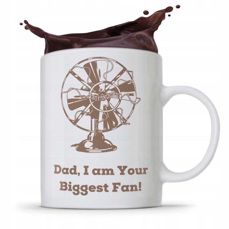 Kubek Na Dzień Ojca Dla Taty Dad I Am Your Fan Z Nadrukiem Ze Zdjęciem