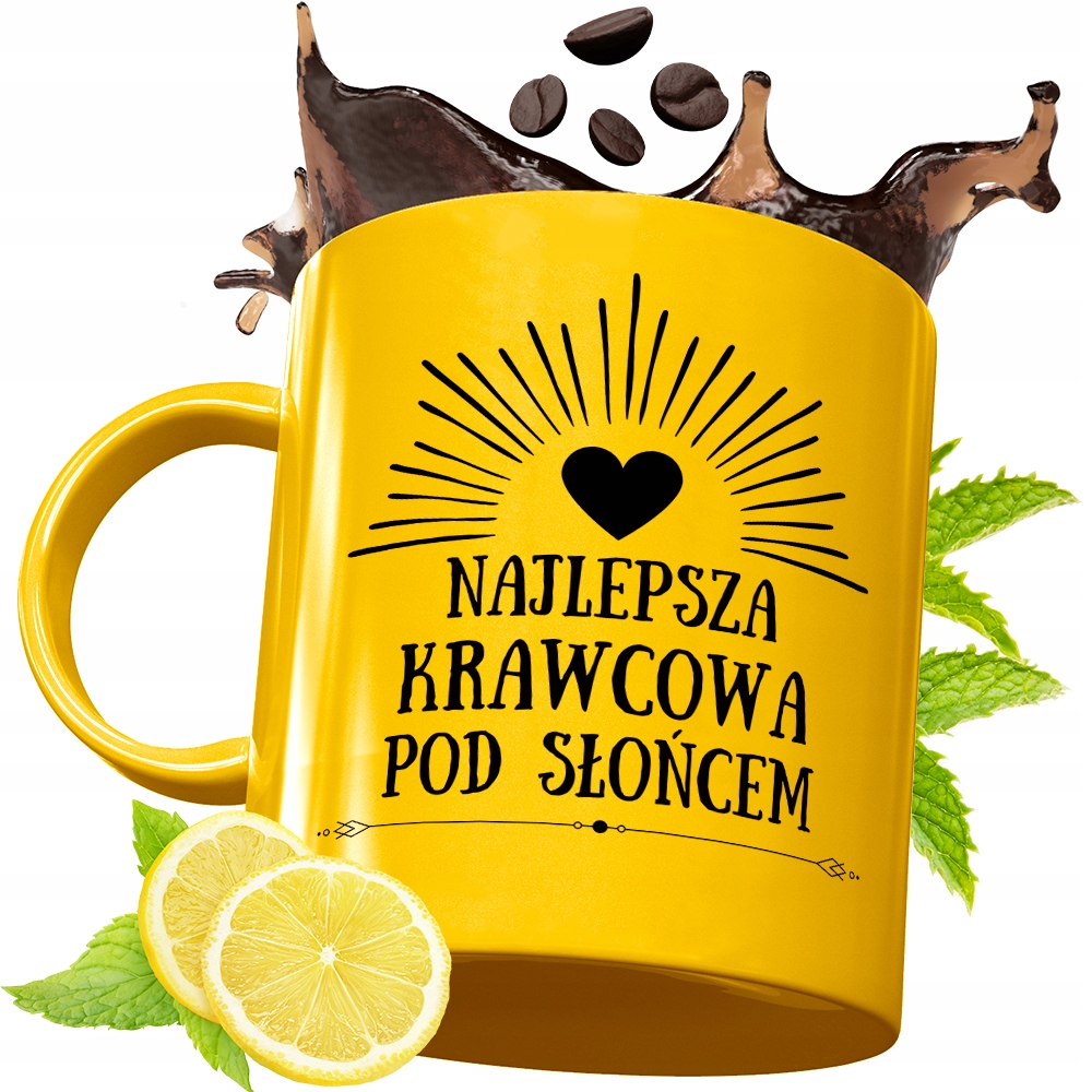 Złoty Kubek Premium Dla Krawcowej Prezent Z Nadrukiem Ze Zdjęciem